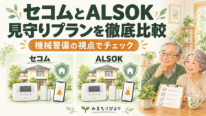 セコムとALSOKの見守りプランを機械警備視点で徹底比較